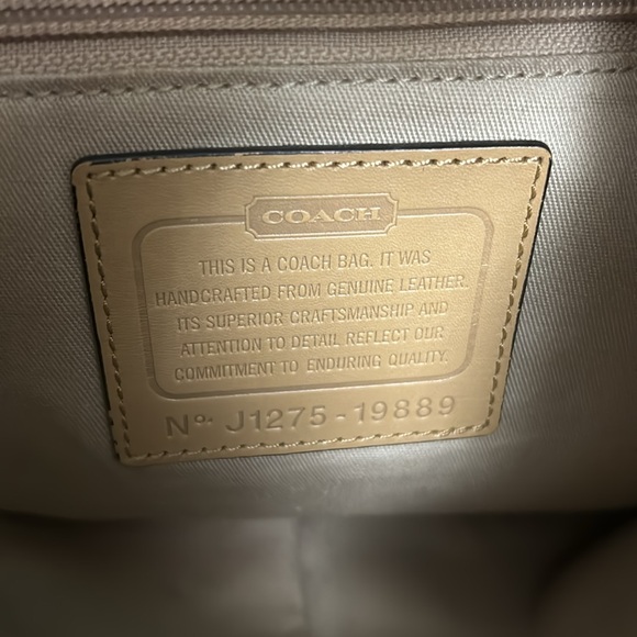 Brown coach bag - Picture 5 of 5